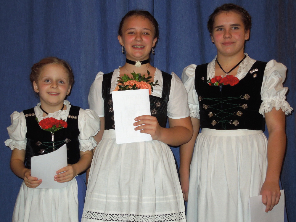 Katharina Pfiffner, Anna-Lena Oppenländer und Jana Henkel