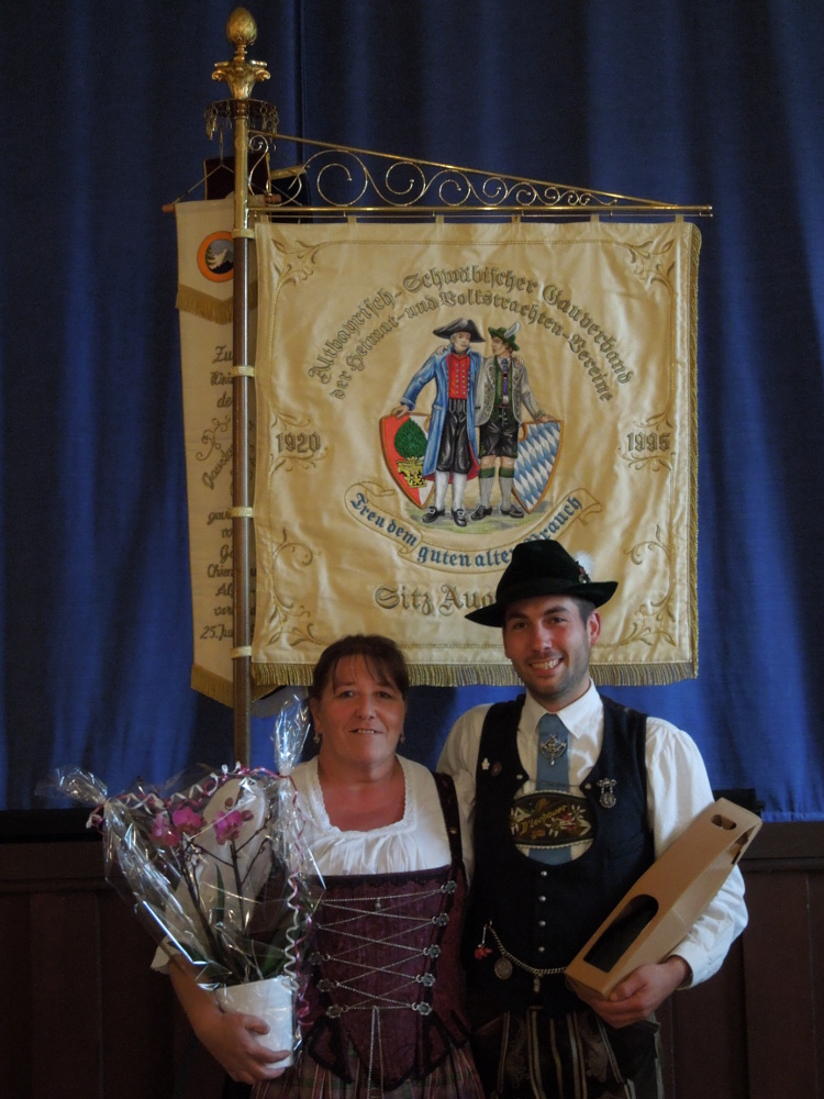 Angelika Oberdörfer und Johannes Schabert